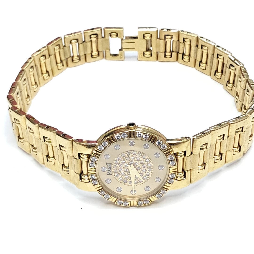 RELOJ CAJA Y PULSO ORO ORO 18 K 75,60 GRMS (SEMINUEVO)