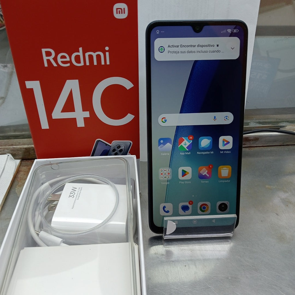 CELULAR XIAOMI REDMI 14C 2409BRN2CL (2024) 128 GB 4 GB RAM (SEMINUEVO)