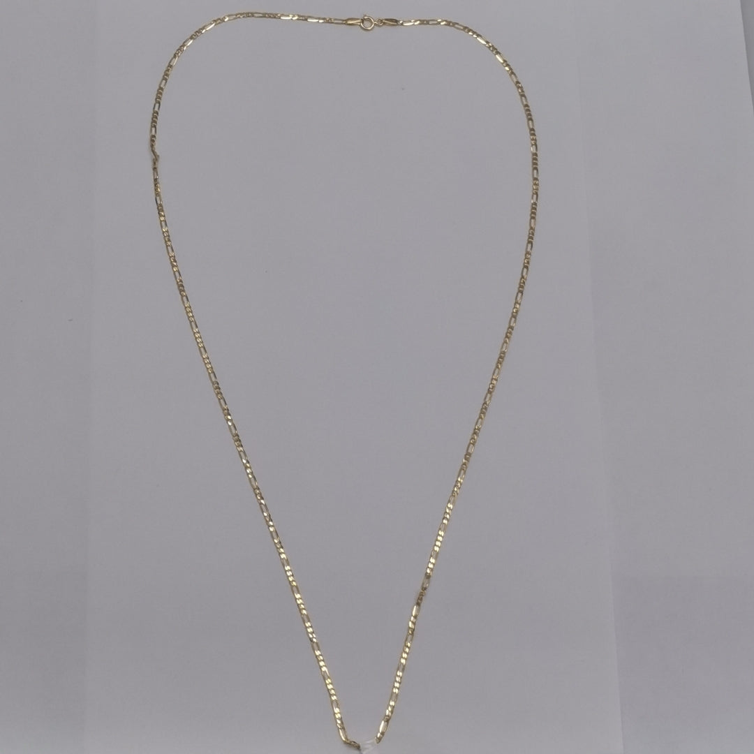 CADENAS CARTIER 3 1 AMARILLA ORO 14K 3.5 (NUEVO)