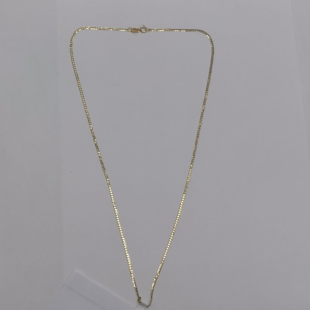 CADENAS BARBADA AMARILLA ORO 14K 1.9 (NUEVO)