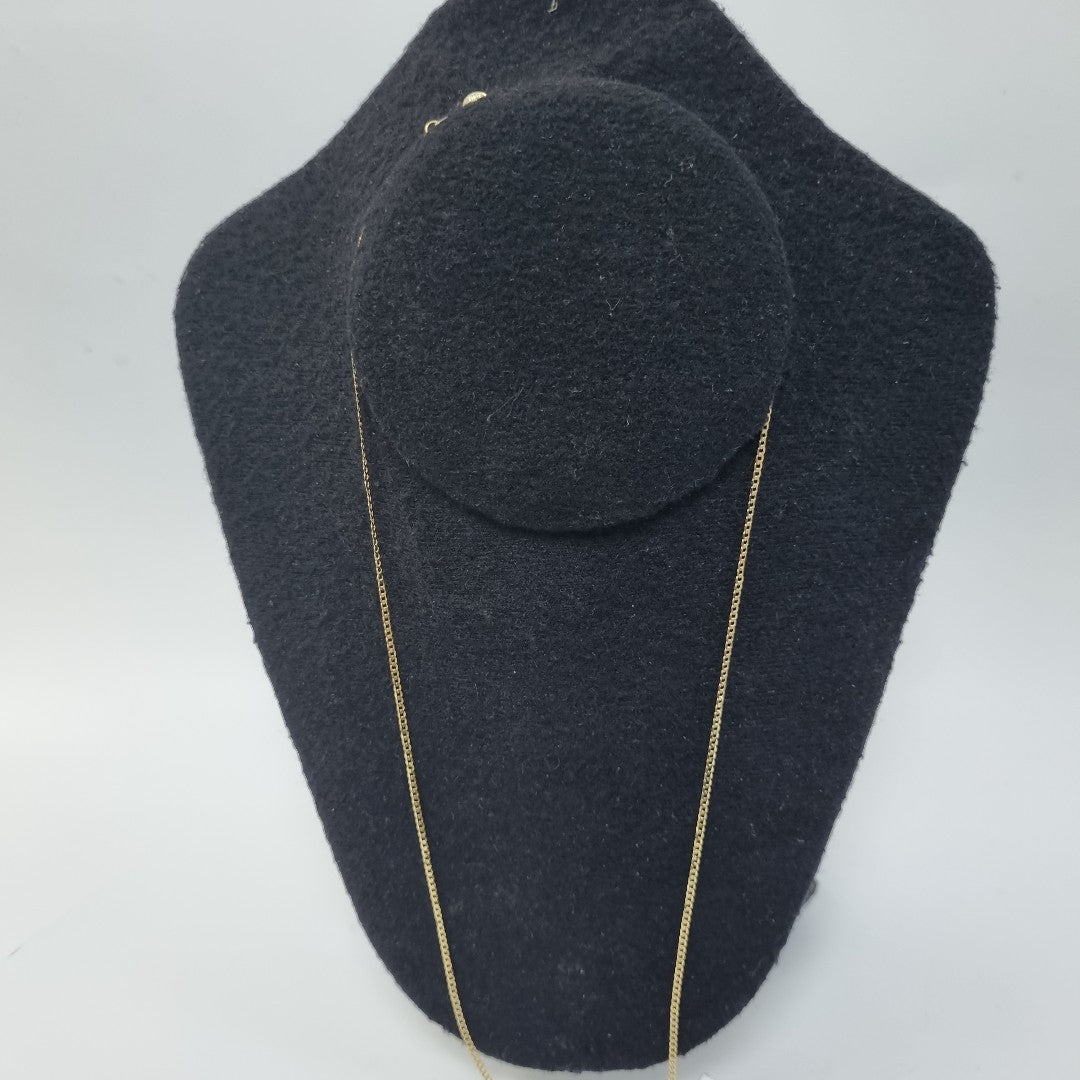 CADENAS BARBADA AMARILLA ORO 14K 2.1 (NUEVO)