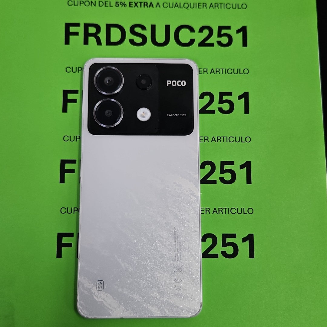 CELULAR XIAOMI POCO X6 23122PCD1G (2024) 256 GB 8 GB RAM (SEMINUEVO)