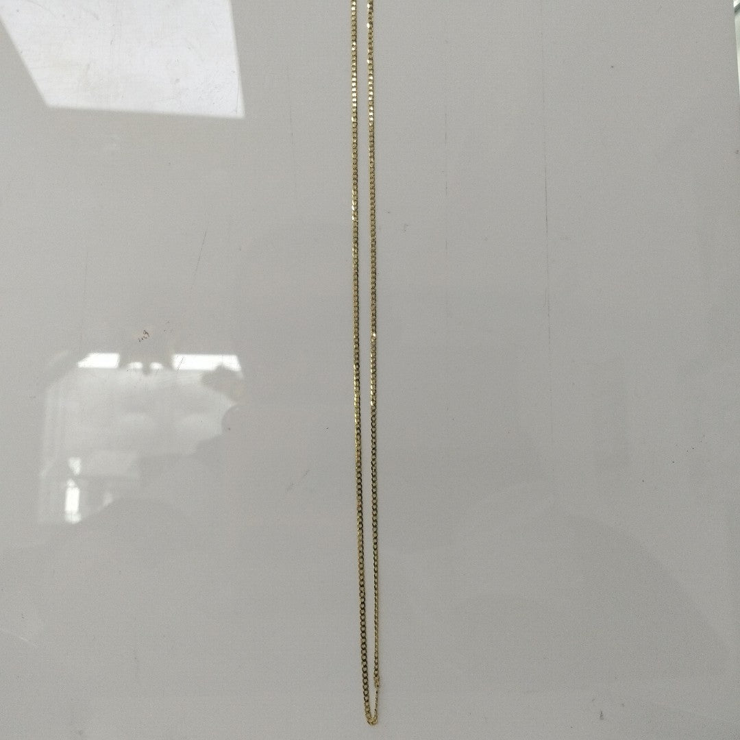 CADENAS BARBADA AMARILLA ORO 10K 1.7 (NUEVO)