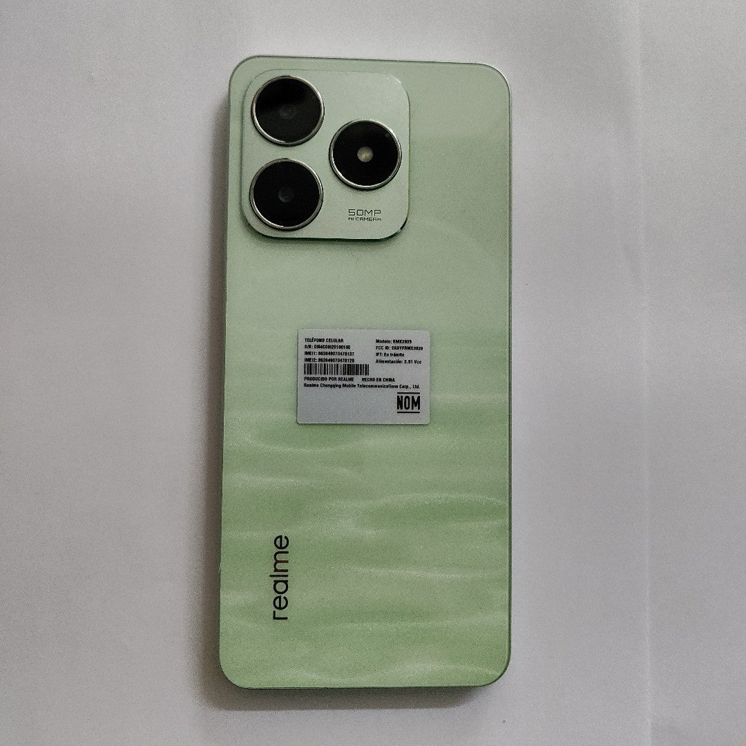 CELULAR REALME C63 RMX3939 (2024) 256 GB 8 GB RAM (SEMINUEVO)