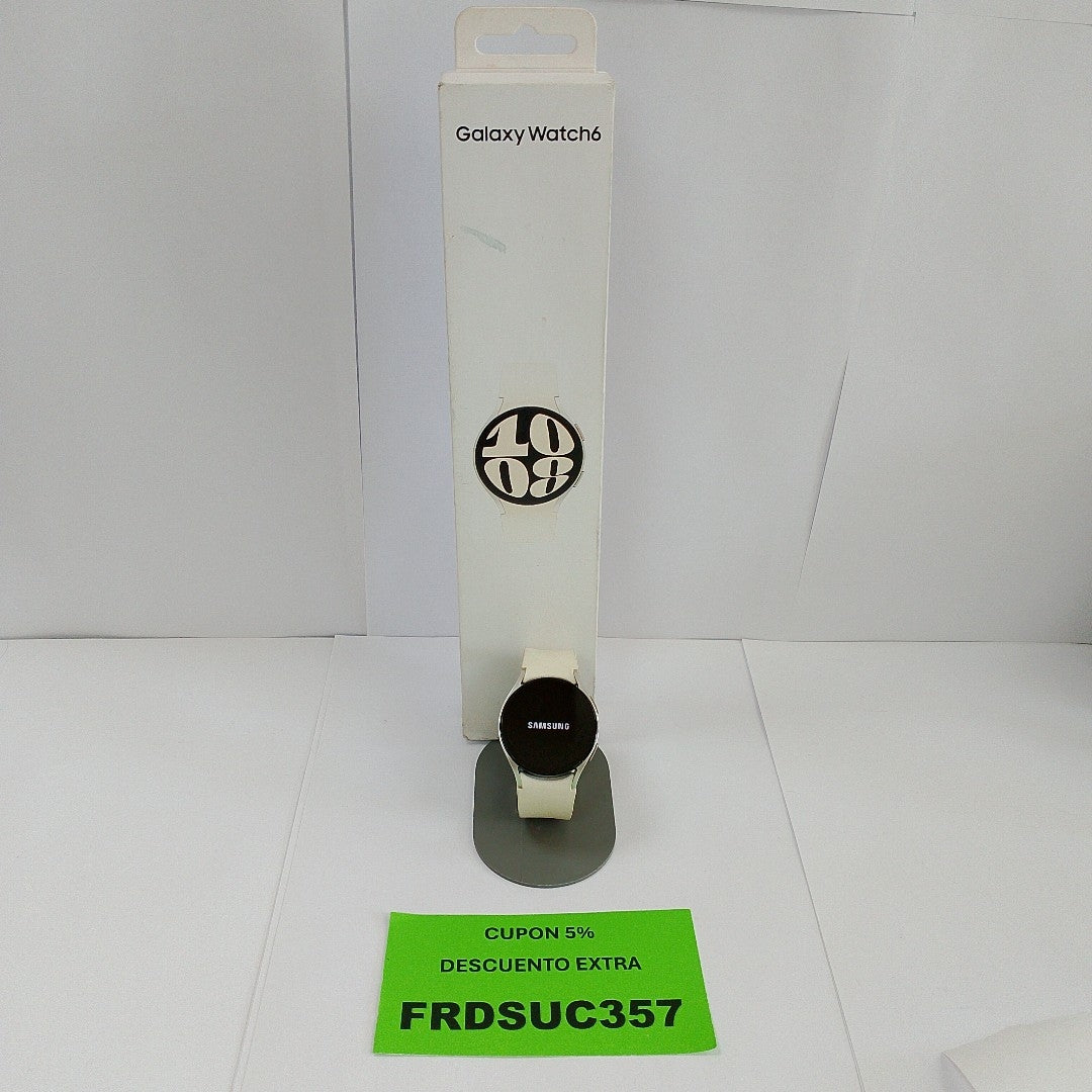 SMARTWATCH SAMSUNG GALAXY WATCH 6 SM-R930 40 MM GPS (SEMINUEVO)
