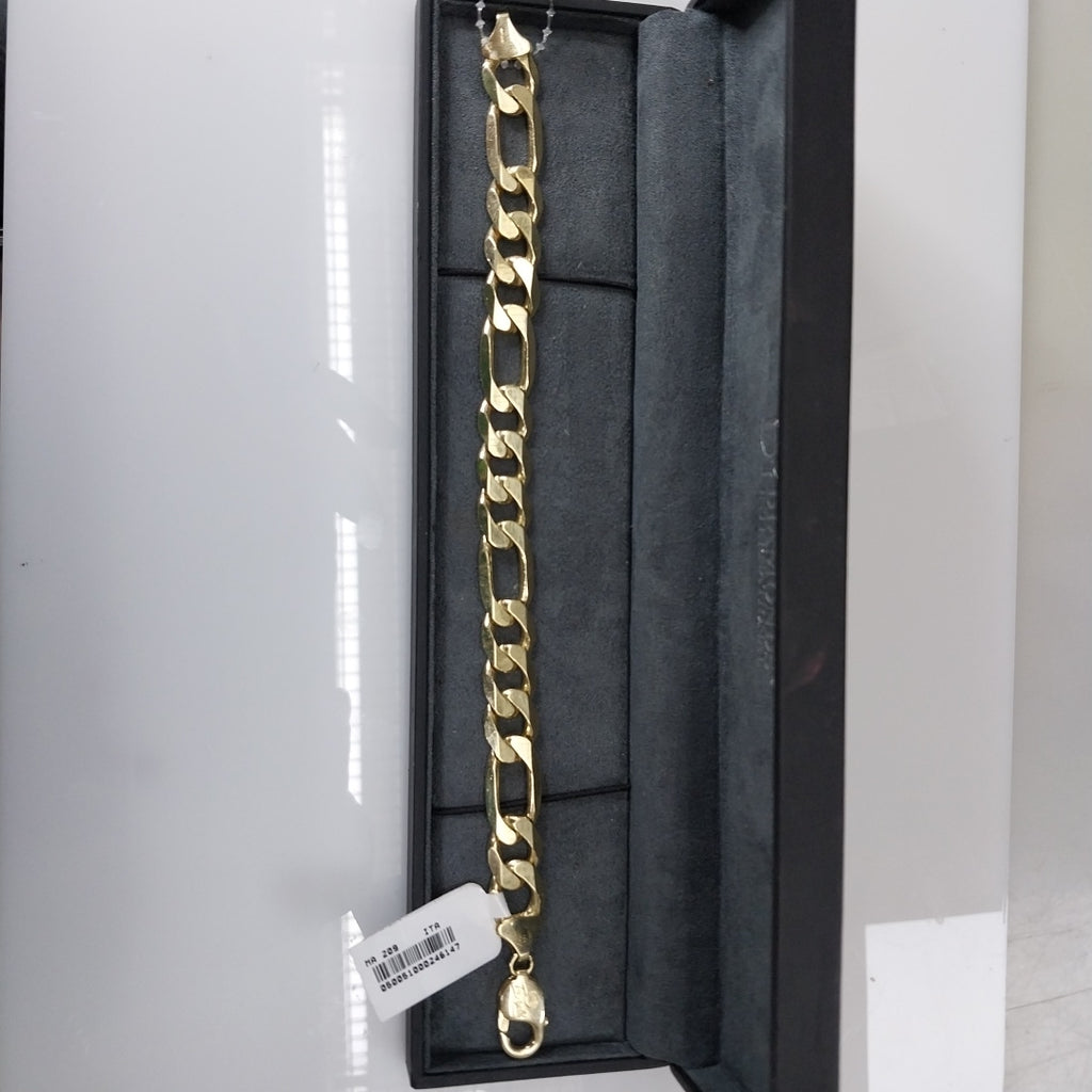 PULSERAS CABALLERO CARTIER 3 1 AMARILLA ORO 14K 38.7 (NUEVO)