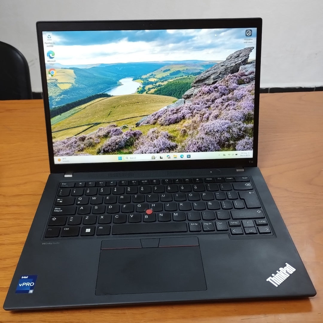 LAPTOP LENOVO THINKPAD T14 GEN 4 (2024) 512 GB SSD 16 GB RAM (SEMINUEVO)