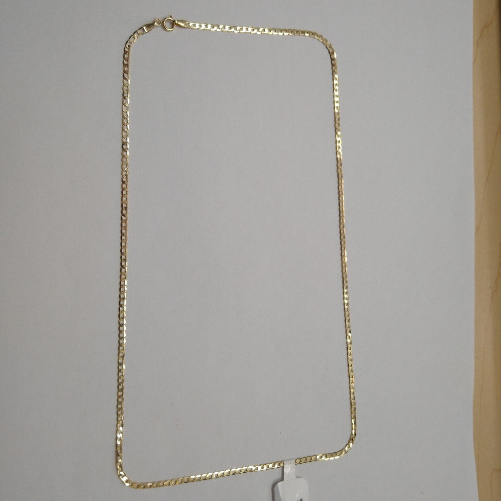 CADENAS BARBADA AMARILLA ORO 10K 3.2 (NUEVO)