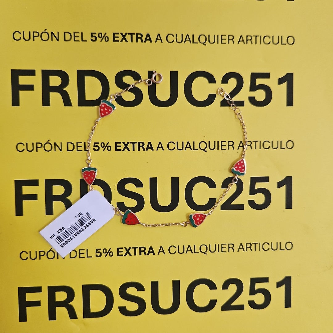 PULSERAS DAMA ORO 10K 2.4 (NUEVO)