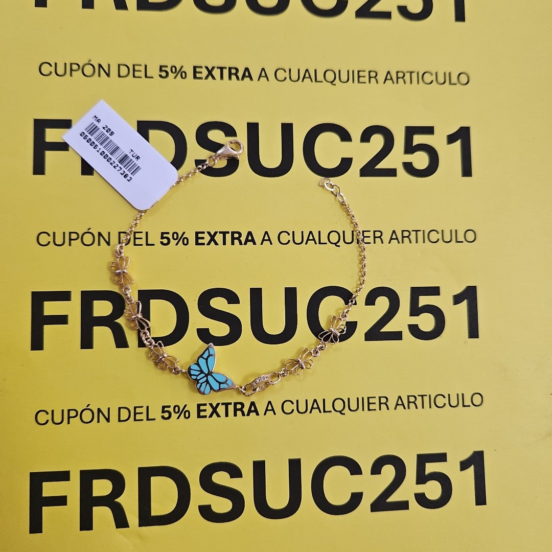 PULSERAS DAMA ORO 14K 4.4 (NUEVO)