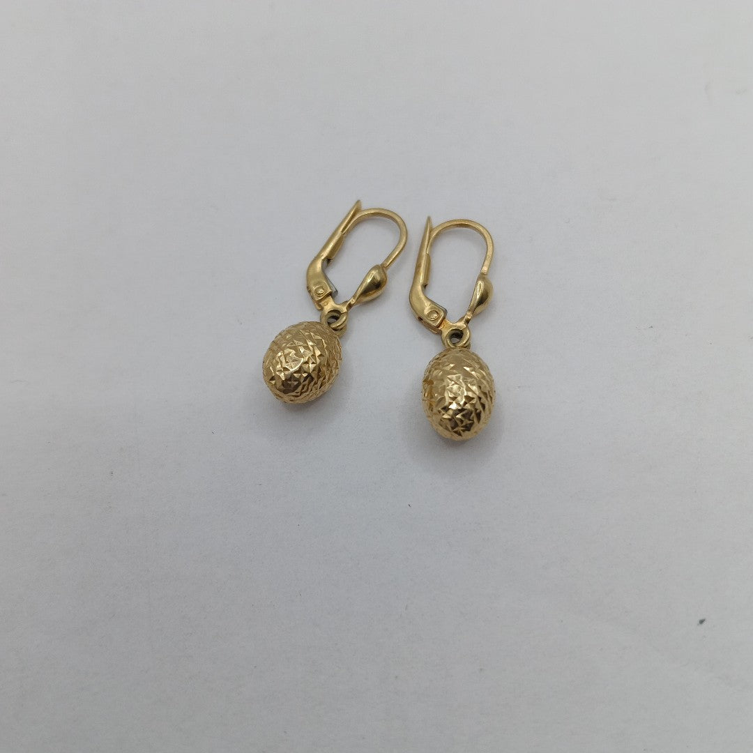 ARRACADAS PAR. ORO. 14 K 1.8 GRMS (SEMINUEVO)
