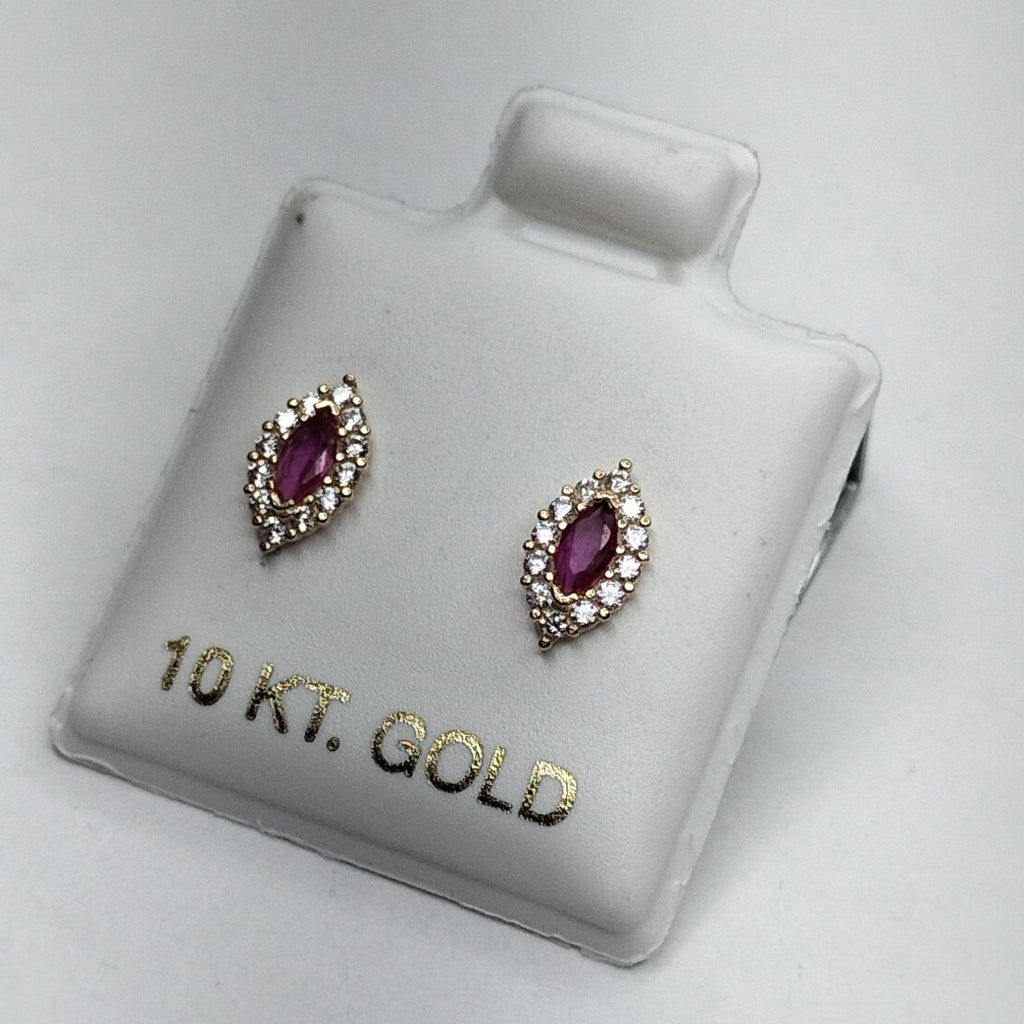 BROQUELES ORO 10K 1 (NUEVO)