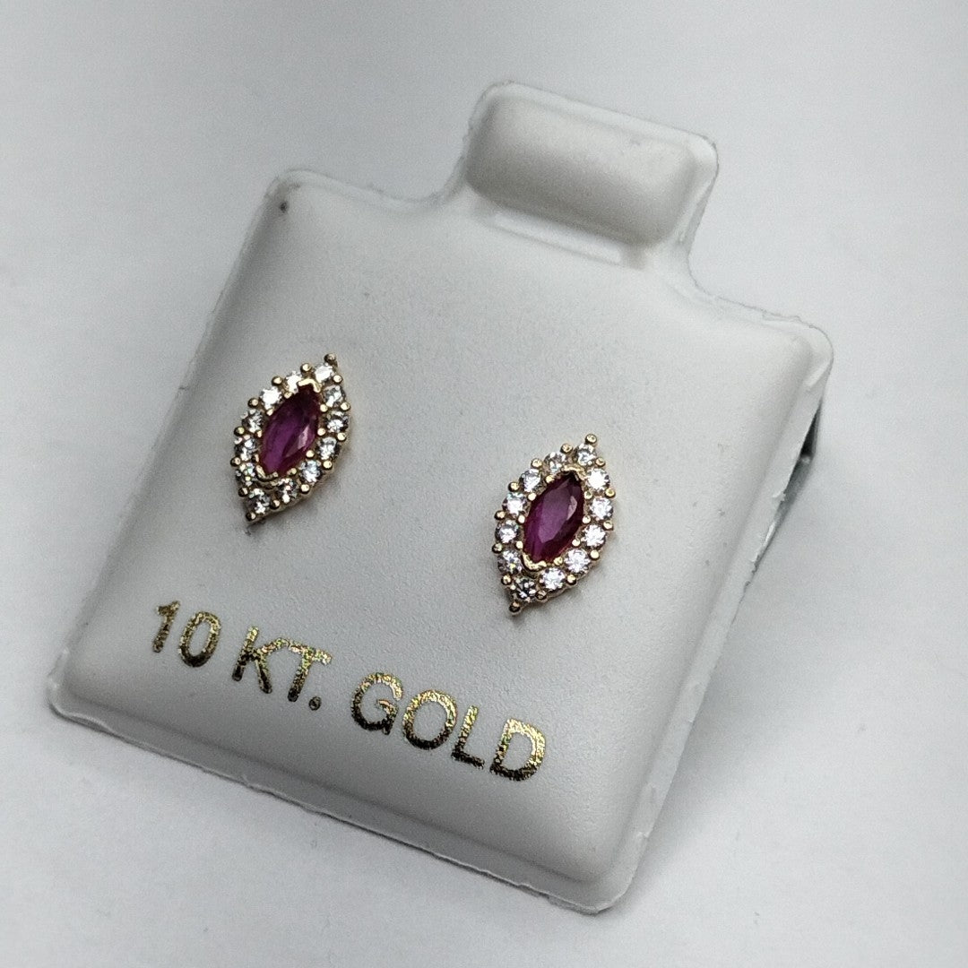 BROQUELES ORO 10K 1 (NUEVO)