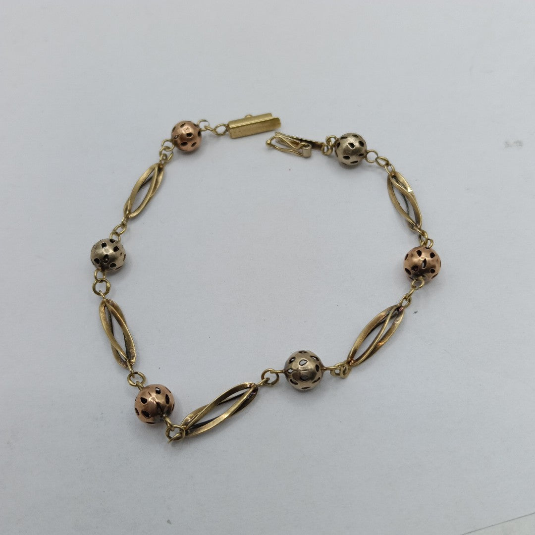 PULSERA. ORO. 14 K 5.7 GRMS (SEMINUEVO)