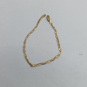 PULSERA. ORO, ORO COMBINADO. 10 K 2.3 GRMS (SEMINUEVO)