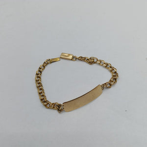 ESCLAVA. ORO. 14 K 3.8 GRMS (SEMINUEVO)