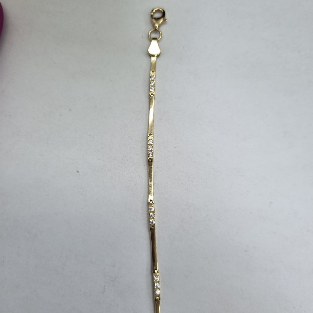 PULSERAS DAMA ORO 14K 4 (NUEVO)