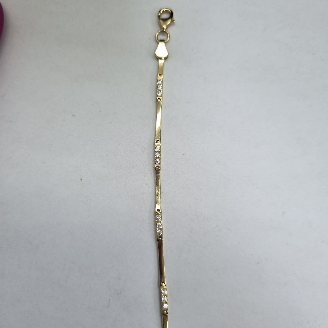 PULSERAS DAMA ORO 14K 4 (NUEVO)