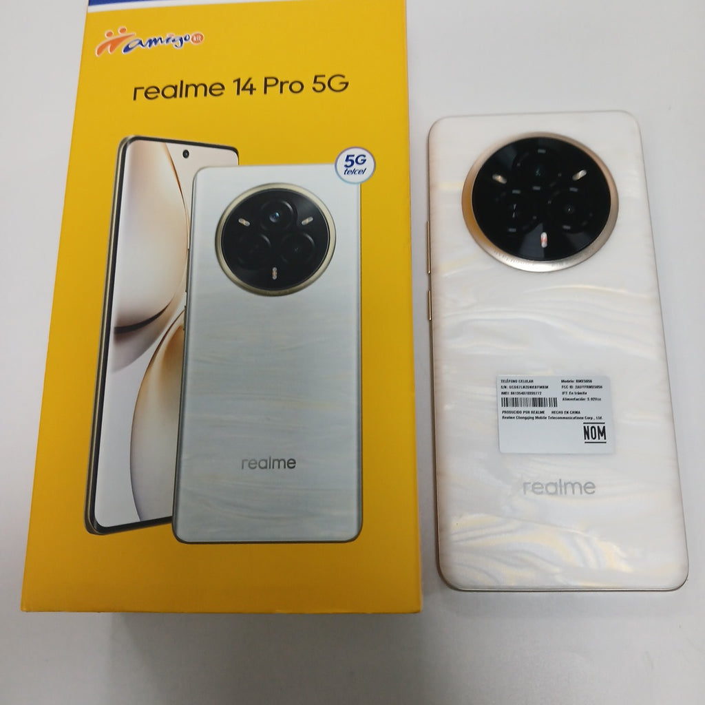 CELULAR REALME 14 PRO 5G RMX5056 (2025) 256 GB 8 GB RAM (SEMINUEVO)
