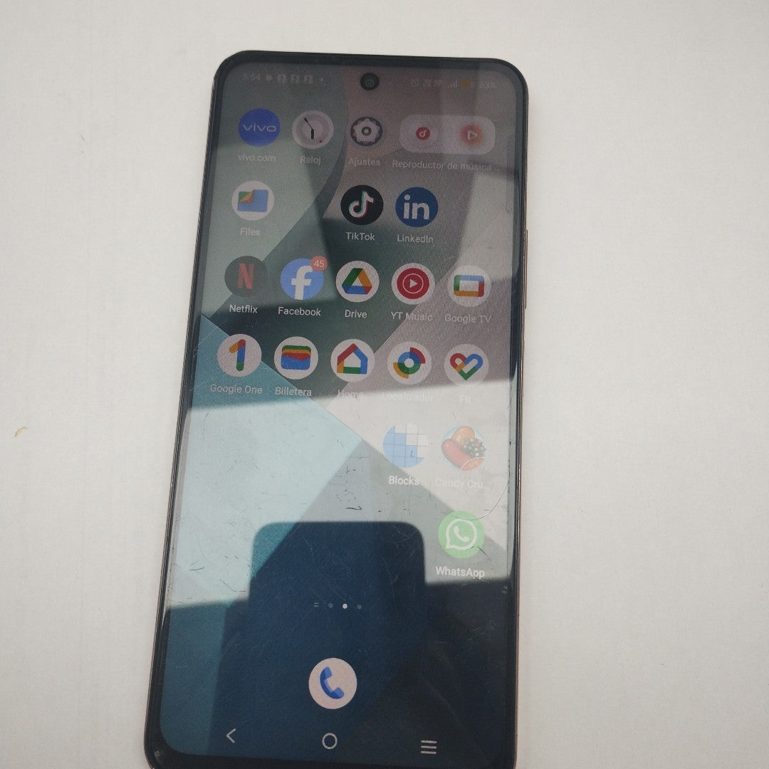 CELULAR VIVO Y28 V2352 256 GB 8 GB RAM (SEMINUEVO)
