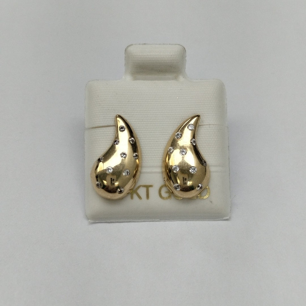 BROQUELES ORO 14K 2 (NUEVO)