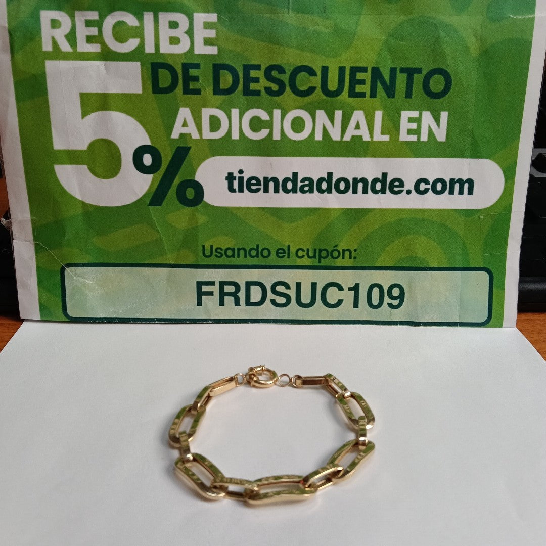 PULSERAS DAMA ORO 14K 6.7 (NUEVO)