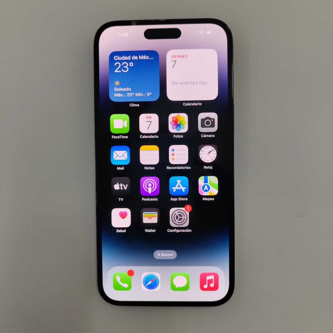 CELULAR APPLE IPHONE 14 PRO MAX A2893 256 GB 6 GB RAM (SEMINUEVO)