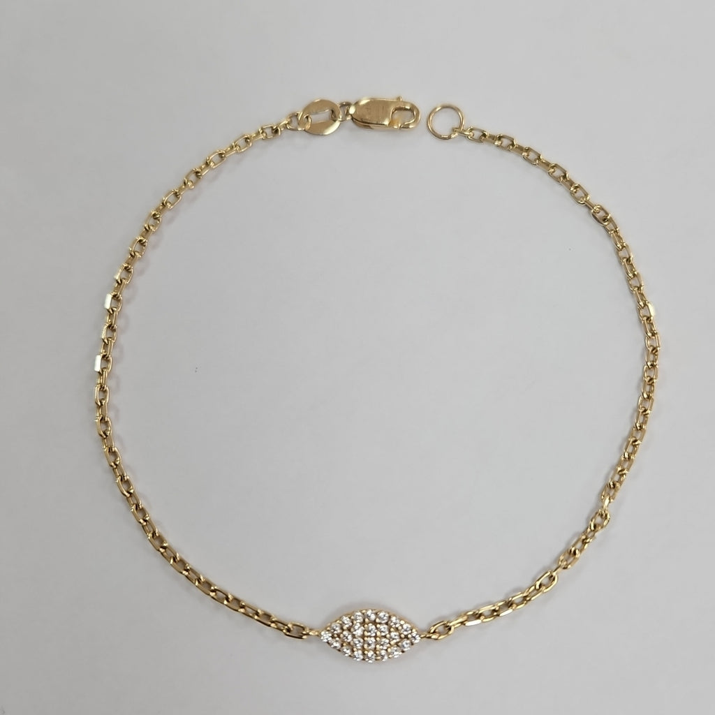 PULSERAS DAMA ORO 14K 1.8 (NUEVO)