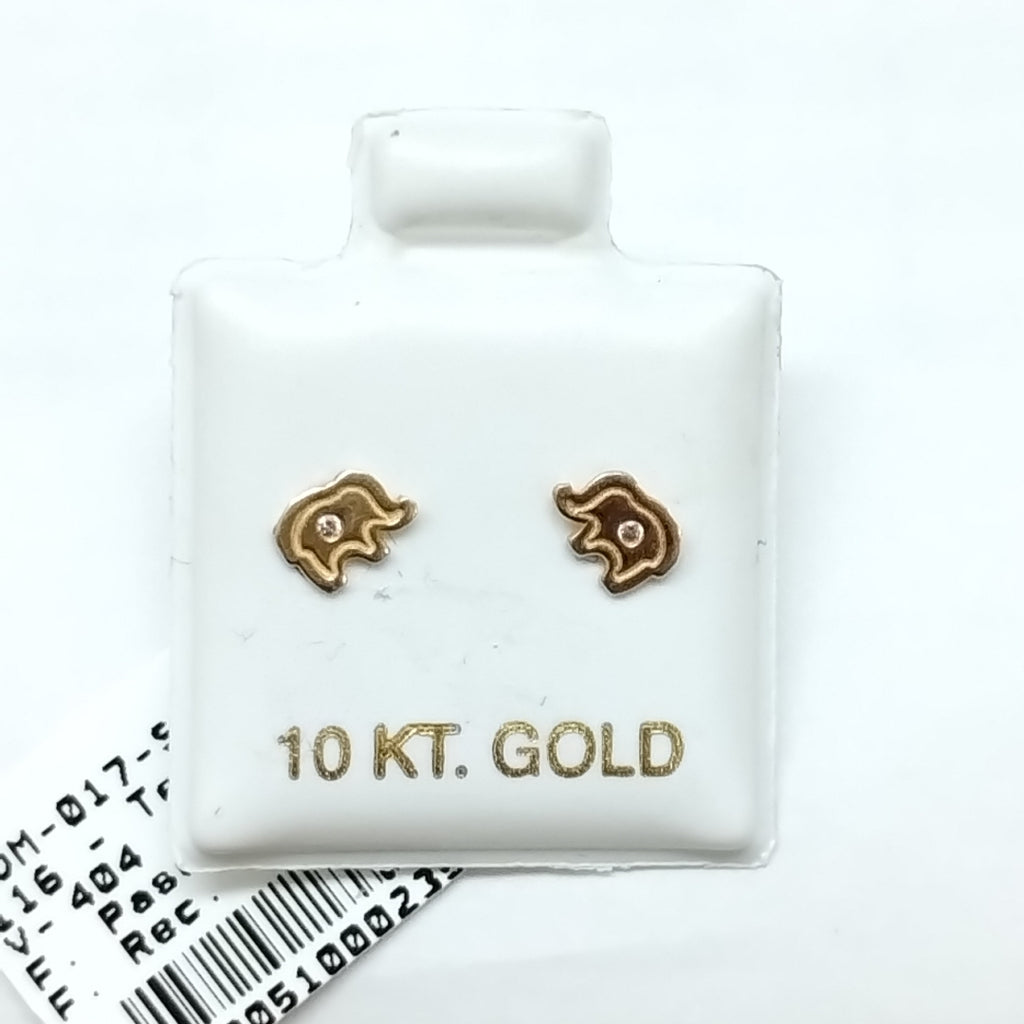 BROQUELES ORO 10K 1 (NUEVO)