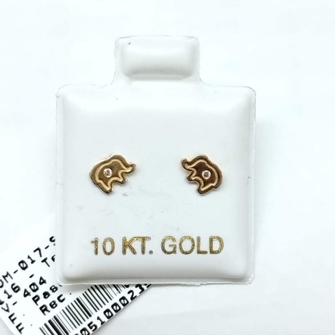 BROQUELES ORO 10K 1 (NUEVO)