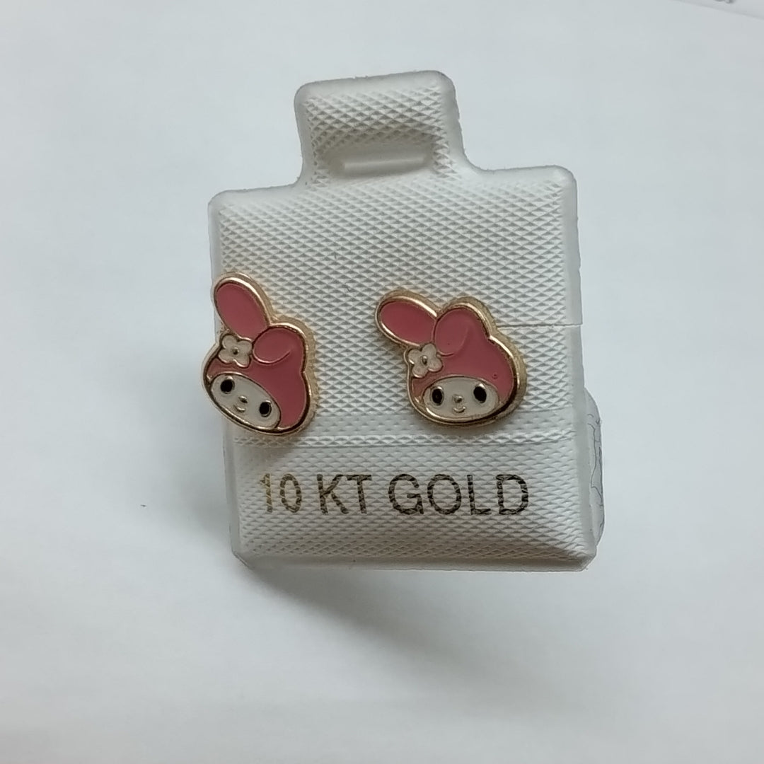 BROQUELES ORO 10K 1 (NUEVO)