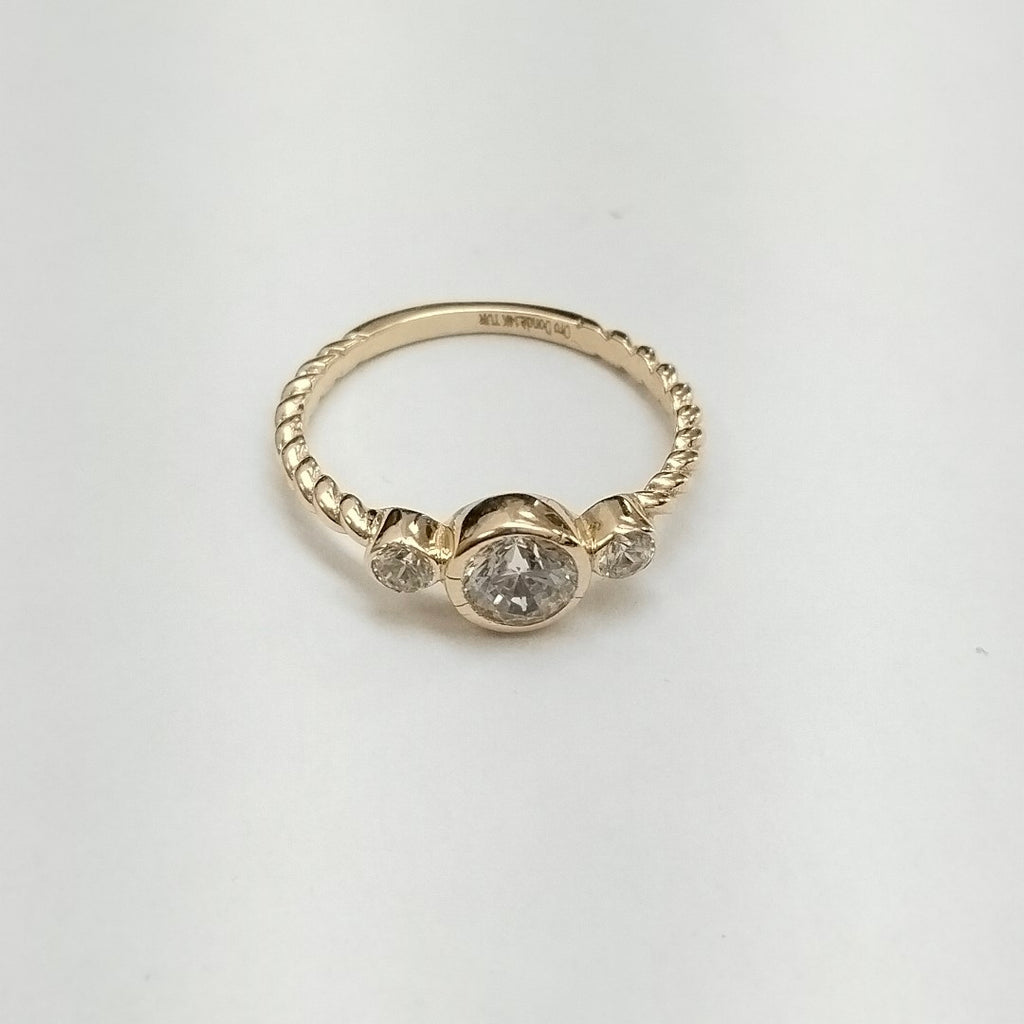 ANILLOS DAMA ORO 14K 2.1 (NUEVO)