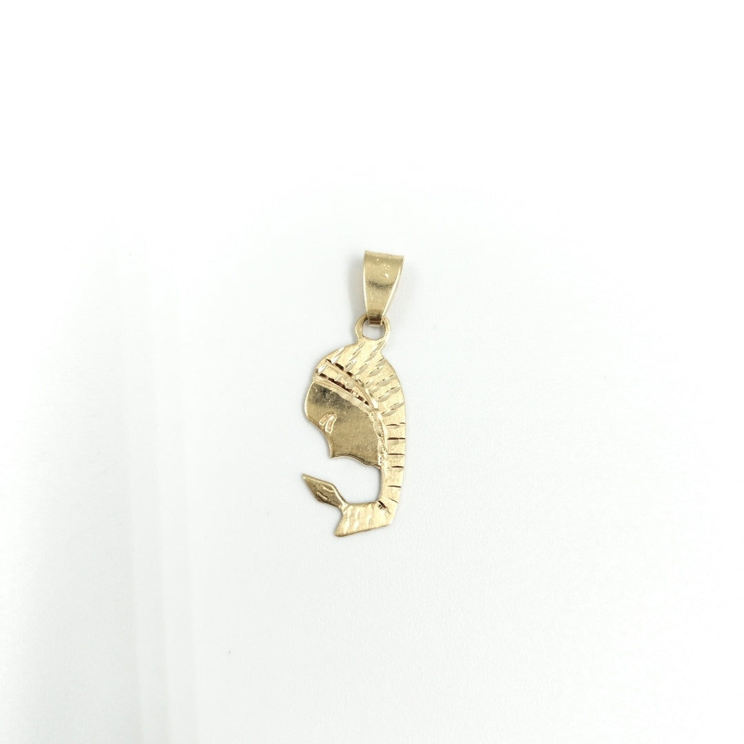 K1 1,50 GRMS 14 K ESPECIFICACIONES COMPLEMENTARIAS MED RELIGIOSA FORMA ROSTRO VI (SEMINUEVO)