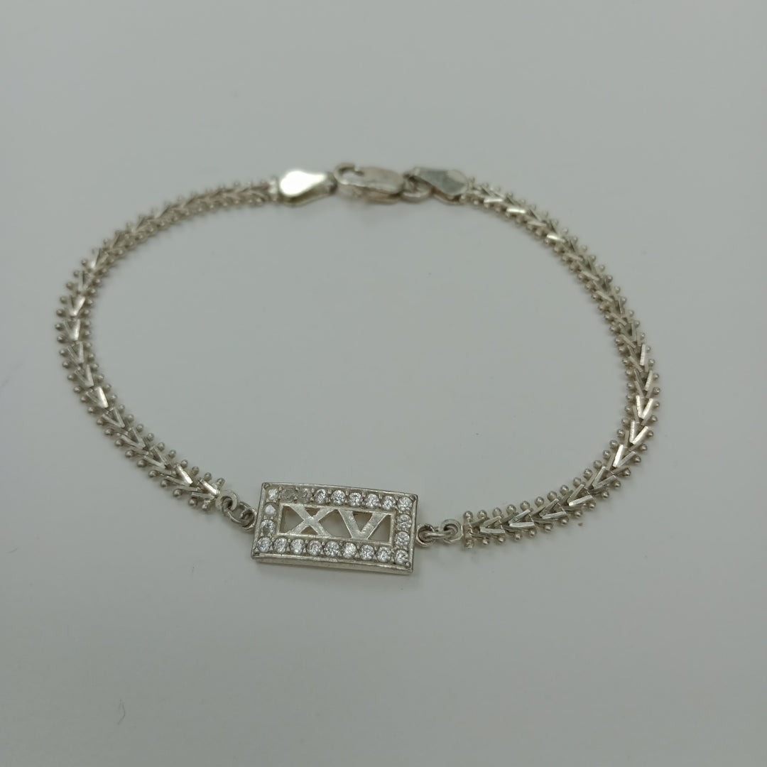 PULSERA. PLATA. 5.5 GRMS (SEMINUEVO)