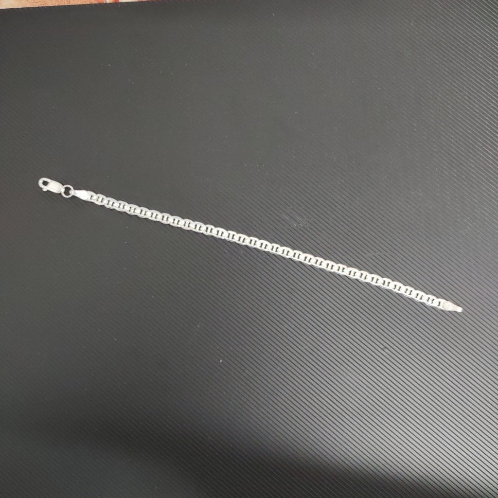 PULSERA TEJIDO MARINERO PLATA .925 4.2G (NUEVO)