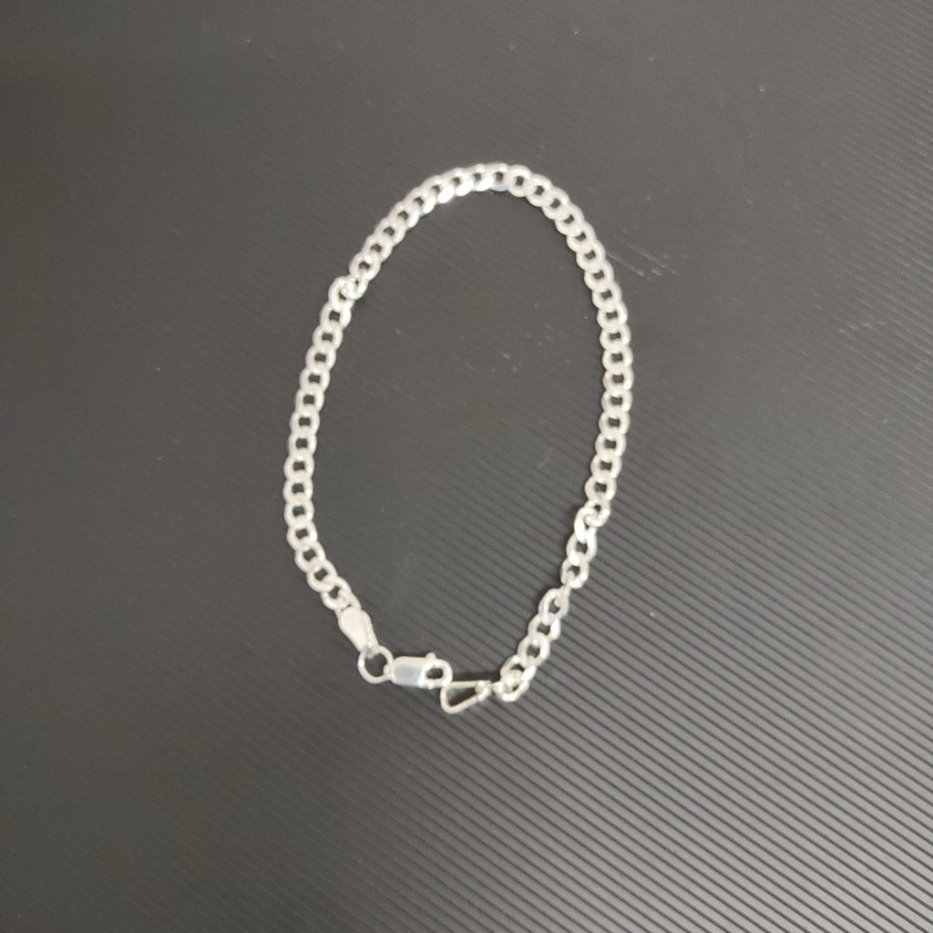 PULSERA BARBADA PLATA .925 4.9G (NUEVO)