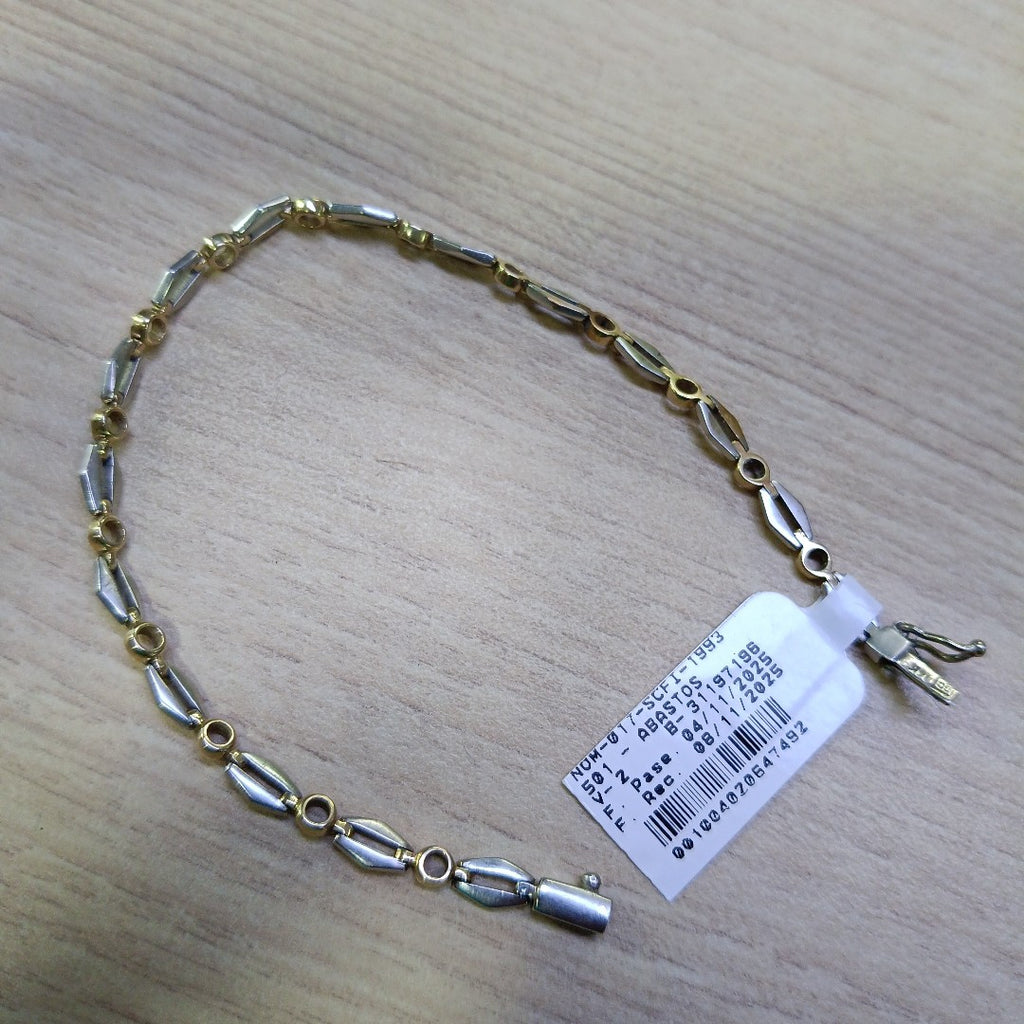 PULSERA. ORO. 14 K 8.5 GRMS (SEMINUEVO)