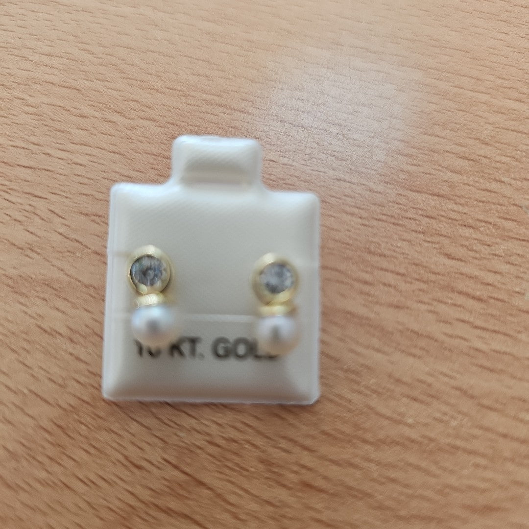 BROQUELES ORO 10K 1.9 (NUEVO)