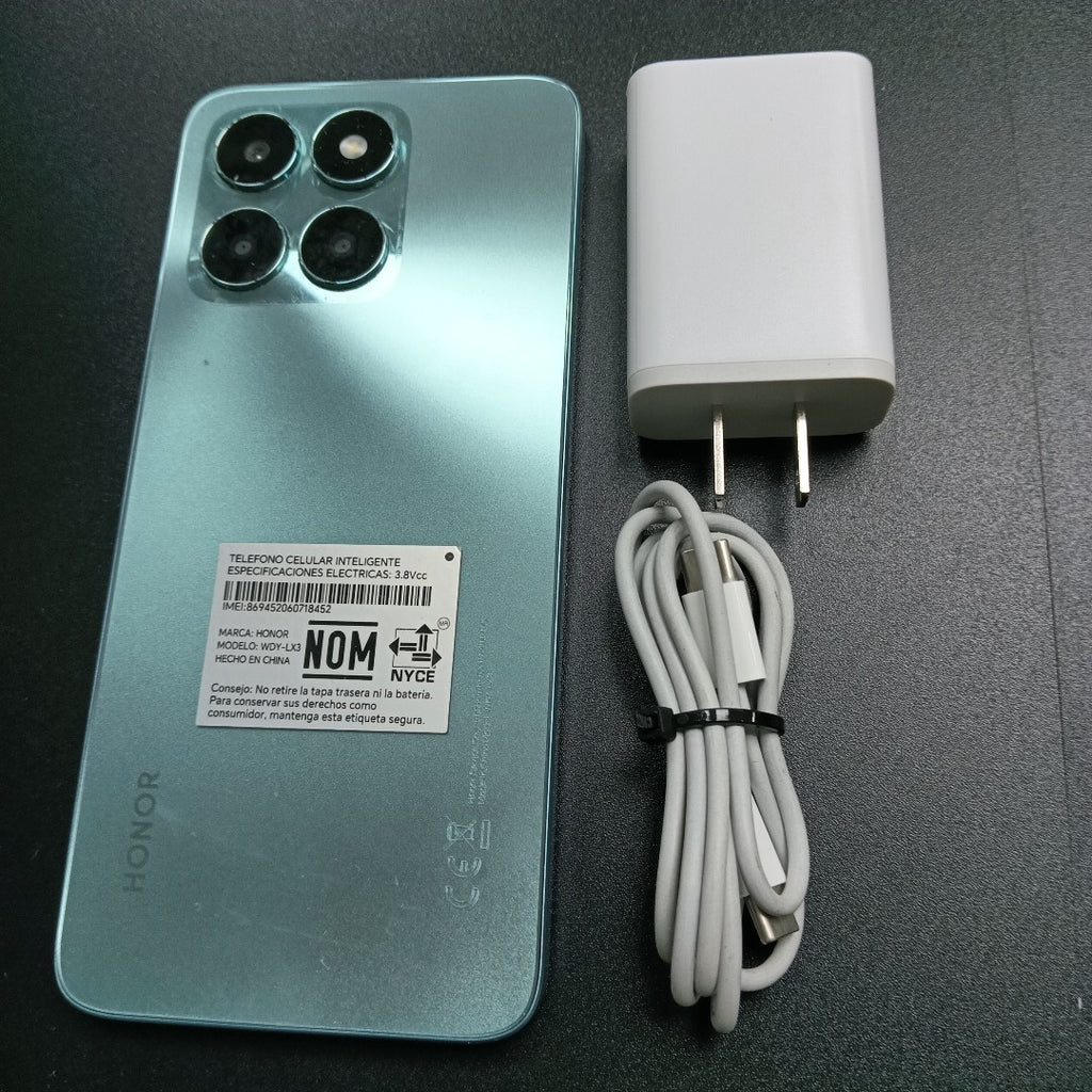 CELULAR HONOR X6A WDY-LX3 (2023) 128 GB 4 GB RAM (SEMINUEVO)
