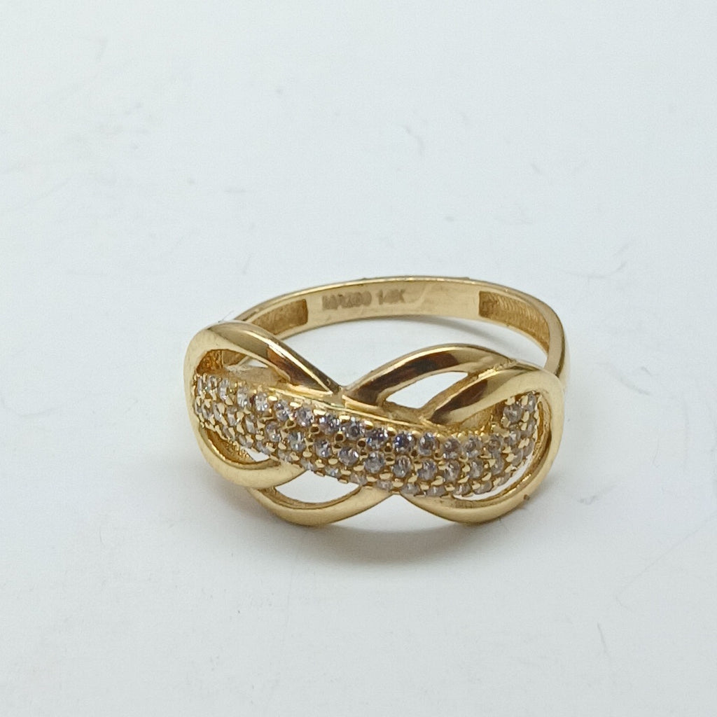 ANILLOS DAMA ORO 14K 2.7 (NUEVO)