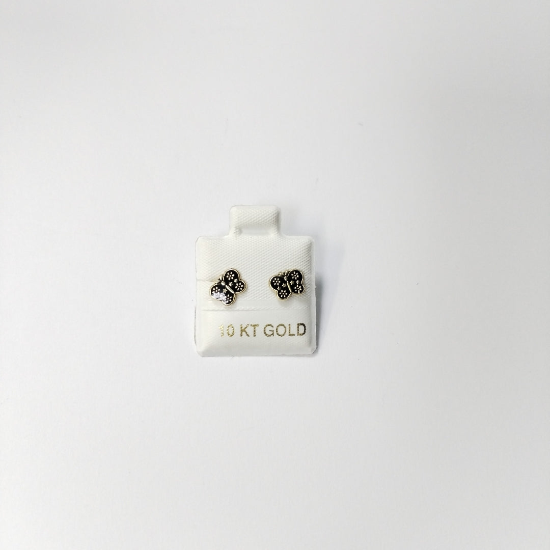 BROQUELES ORO 10K 1 (NUEVO)