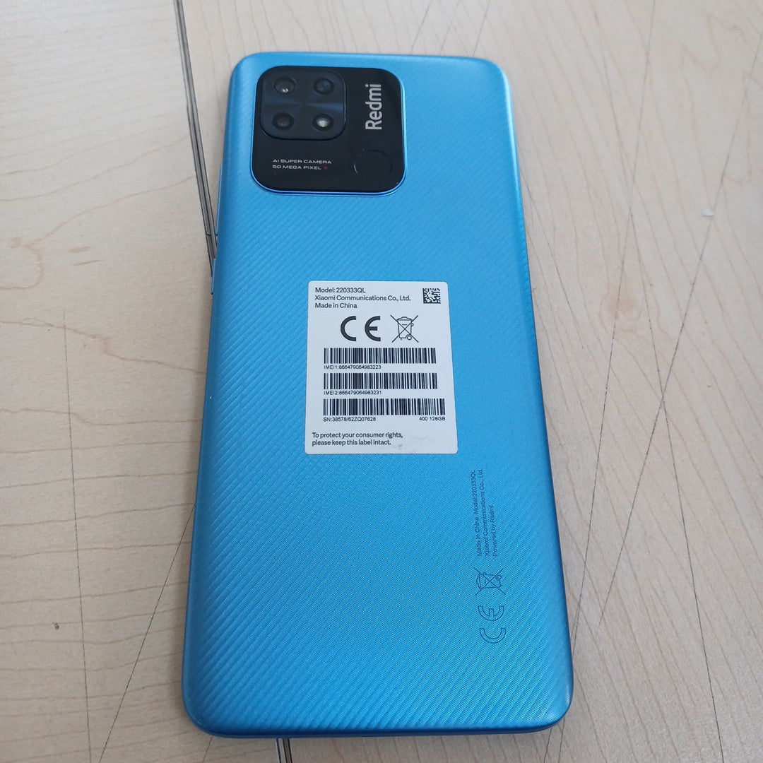 CELULAR XIAOMI REDMI 10C 220333QL 128 GB 4 GB RAM (SEMINUEVO)