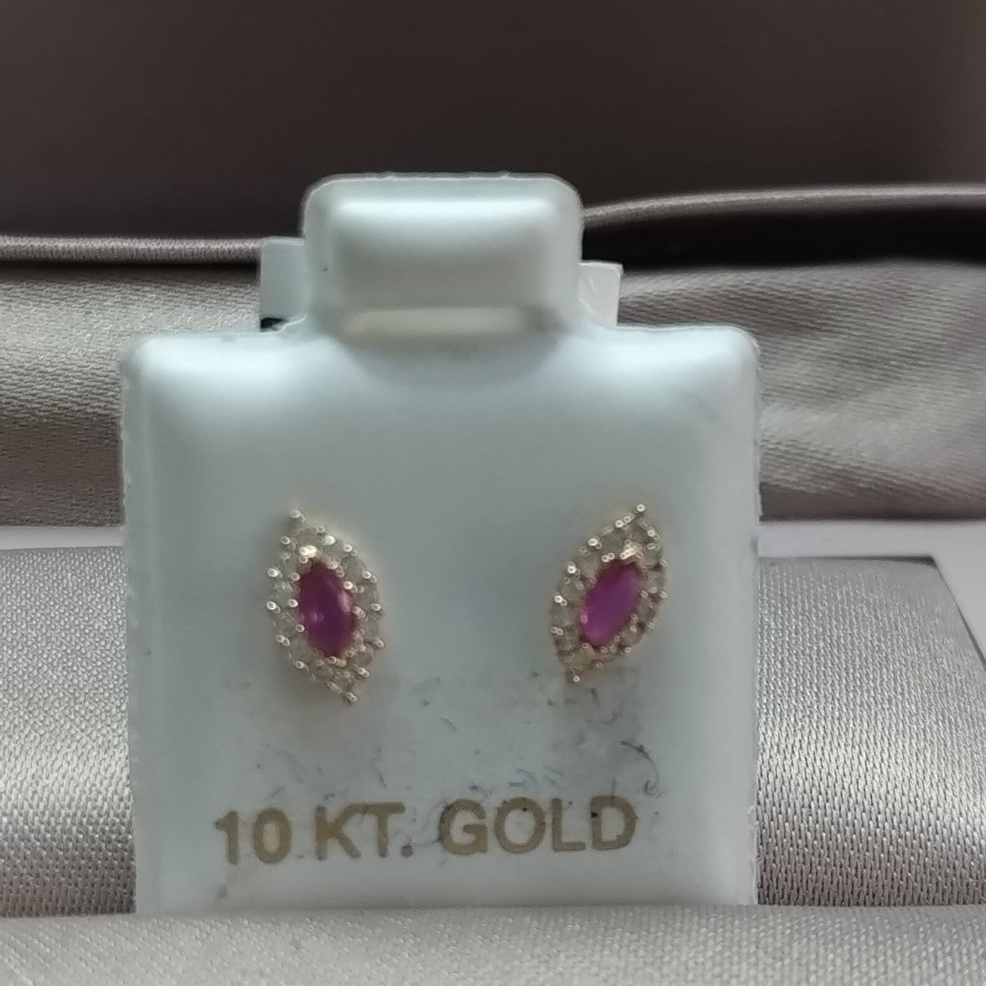 BROQUELES ORO 10K 1 (NUEVO)