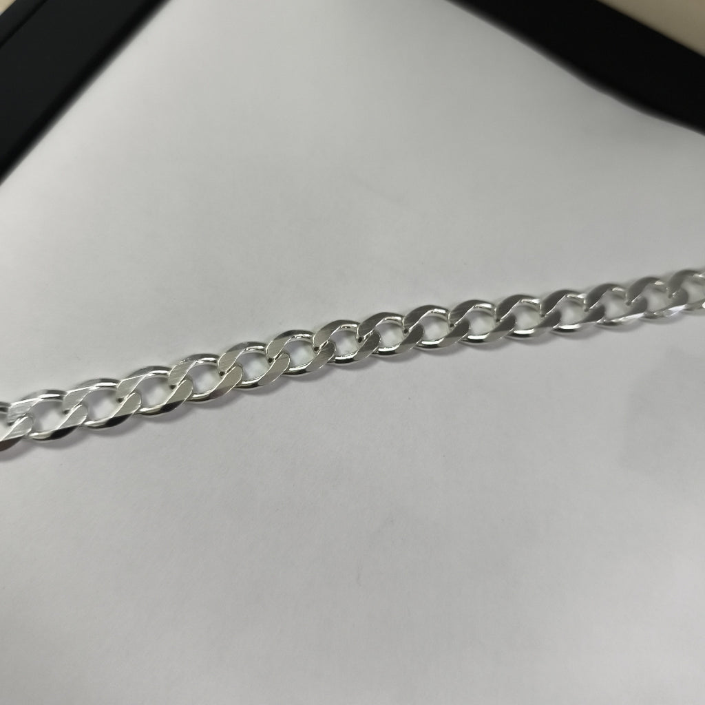 PULSERA BARBADA PLATA .925 18.2G (NUEVO)