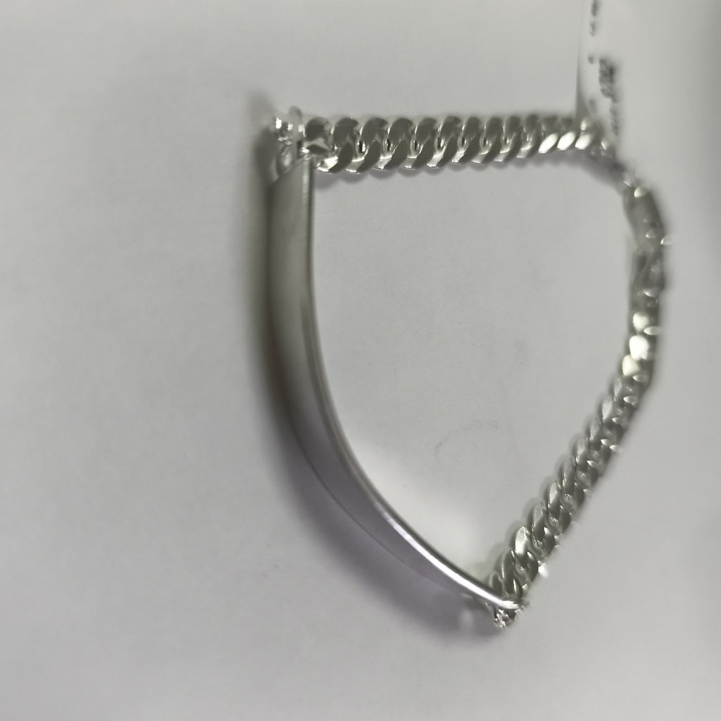 ESCLAVA BARBADA PLATA .925 12.9G (NUEVO)