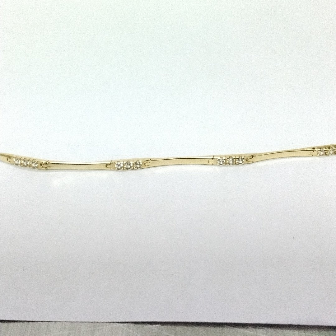 PULSERAS DAMA ORO 14K 3.9 (NUEVO)
