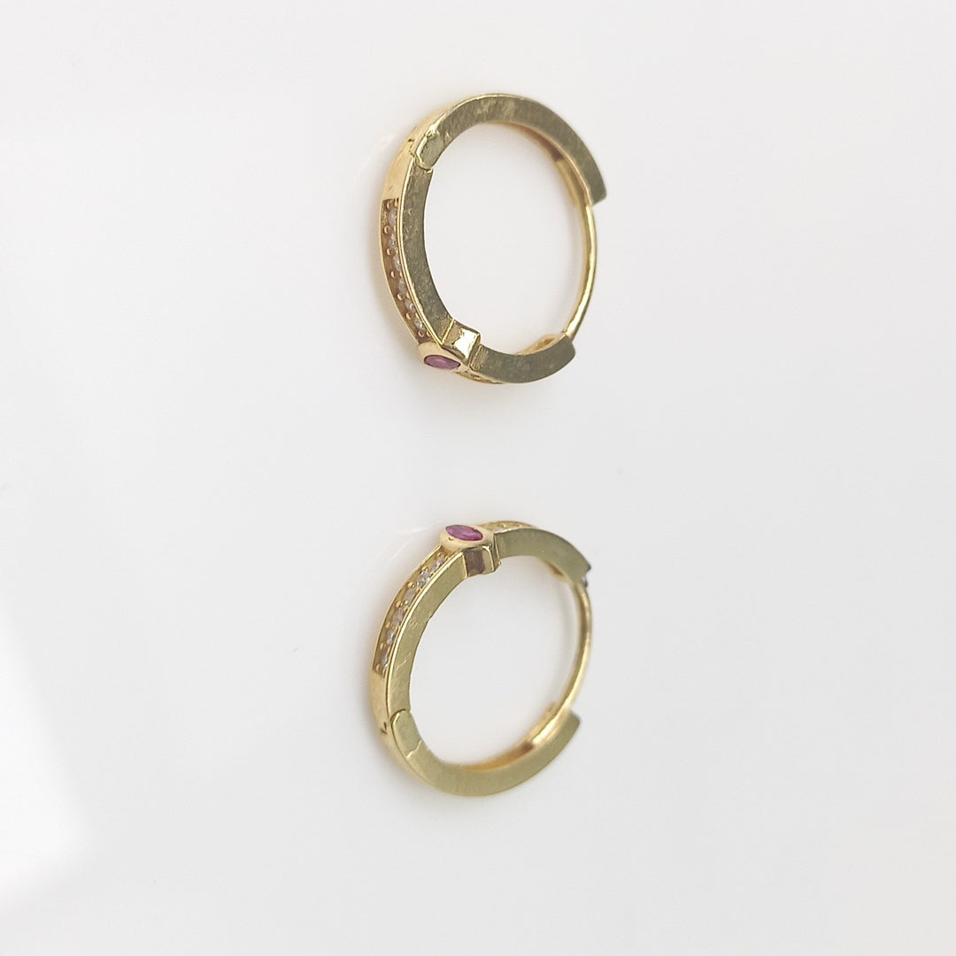 HUGGIES ORO 14K 2.1 (NUEVO)