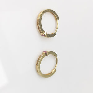 HUGGIES ORO 14K 2.1 (NUEVO)