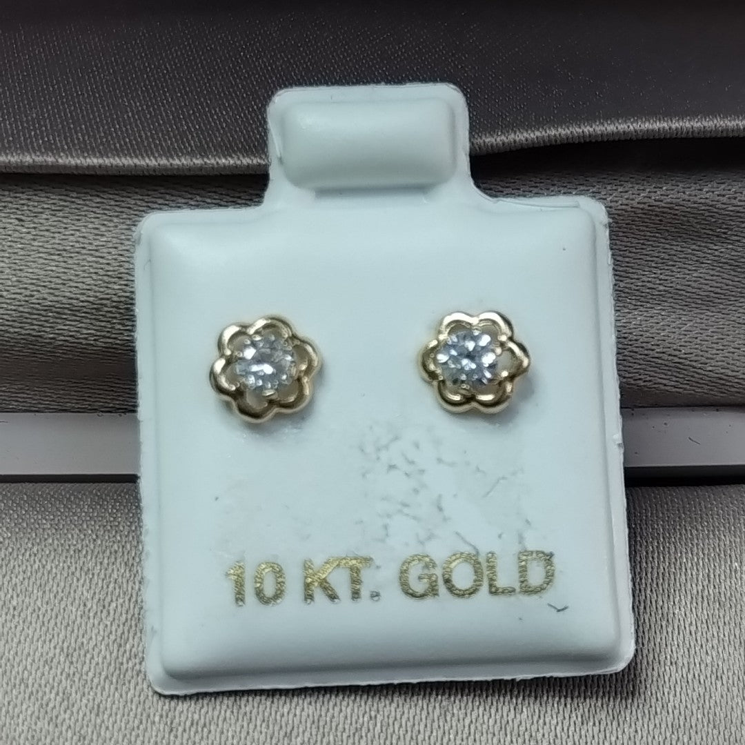 BROQUELES ORO 10K 1 (NUEVO)