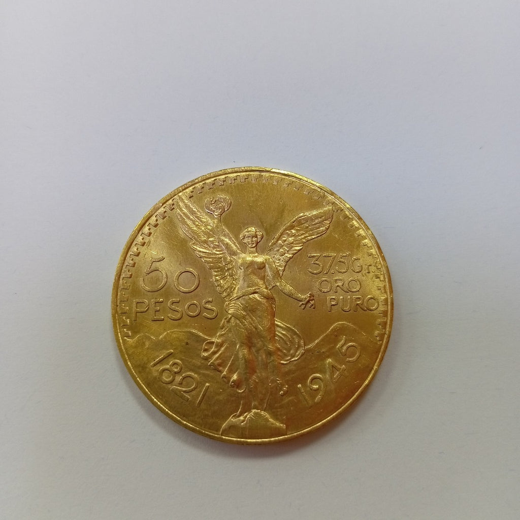 K1 41.6 GRMS 21 K IDENTIFICACIÓN MONEDA NOMINATIVA. MONEDAS PESOS 50 PESO (SEMINUEVO)